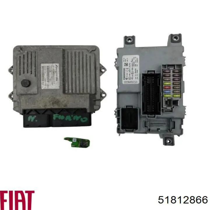Блок управления двигателем 51812866 Fiat/Alfa/Lancia