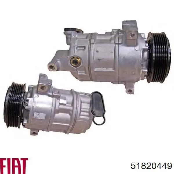 Компрессор кондиционера 51820449 Fiat/Alfa/Lancia