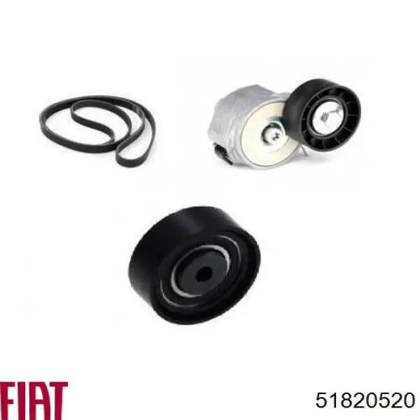 Натяжная планка поликлинового ремня Fiat/Alfa/Lancia 51820520