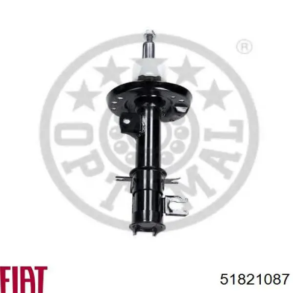Амортизатор передний левый 51821087 Fiat/Alfa/Lancia