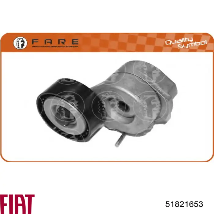 Роликовий модуль натяжителя ремня Fiat/Alfa/Lancia 51821653 цена, от 31.91 USD