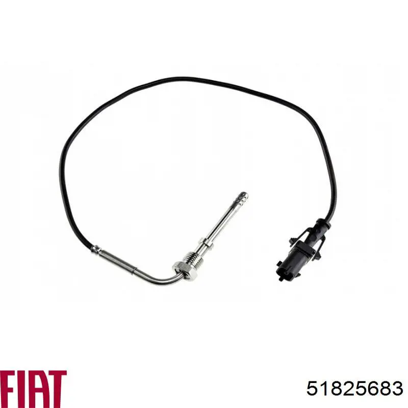 Sensor de temperatura, gas de escape, antes de Filtro hollín/partículas 51825683 Fiat/Alfa/Lancia