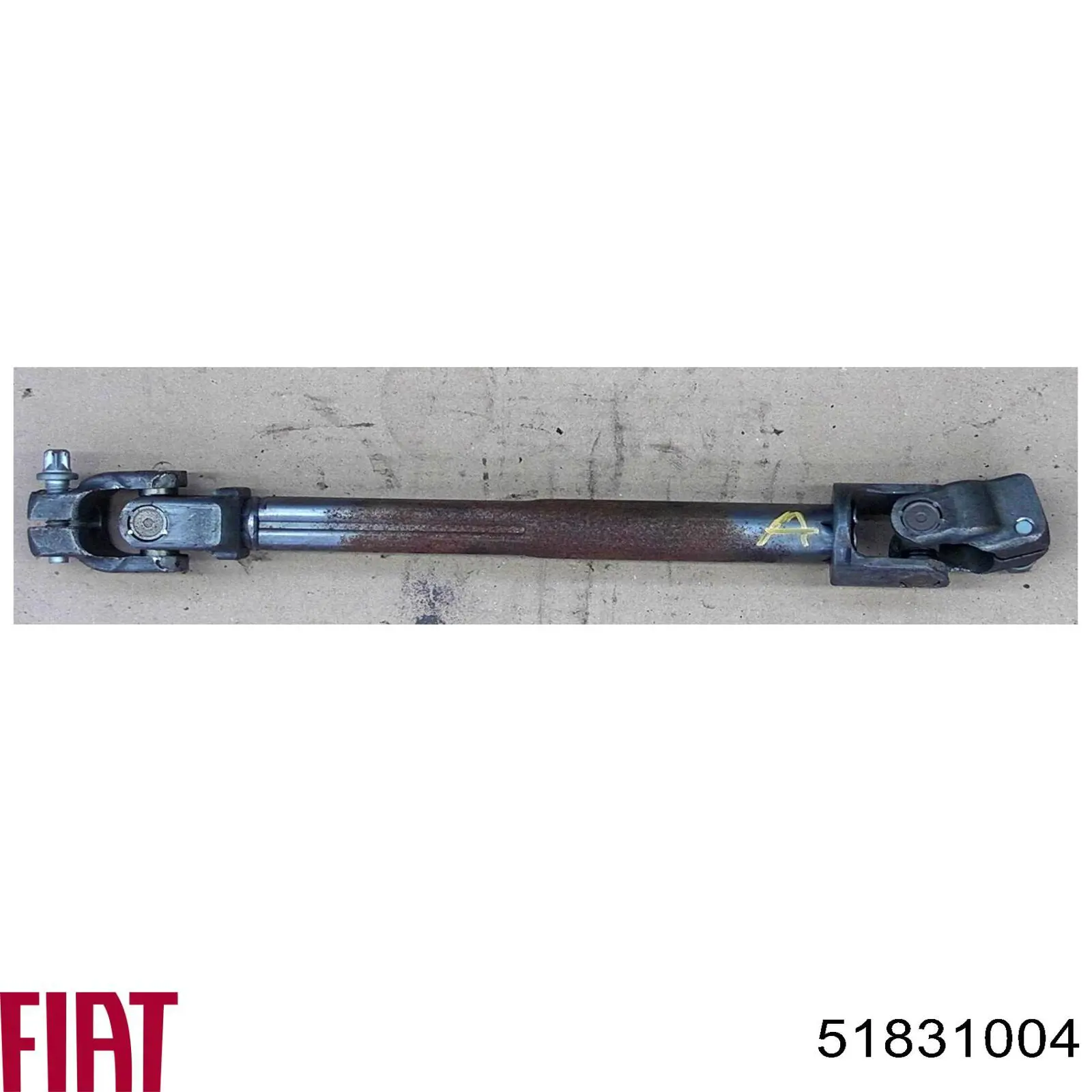 Вал рулевой колонки Fiat/Alfa/Lancia 51831004 цена, от 50.79 USD