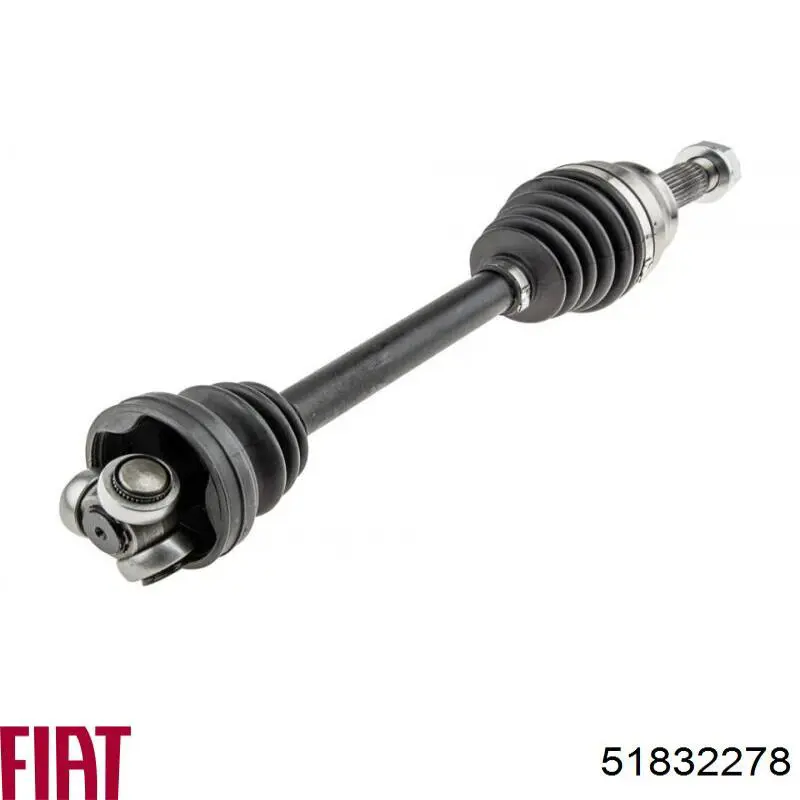Правая полуось 51806760 Fiat/Alfa/Lancia