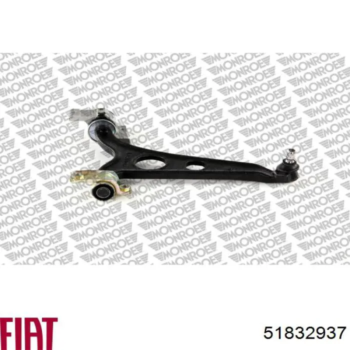 Левый рычаг передней нижней подвески Fiat/Alfa/Lancia 51832937 цена, от 69.03 USD