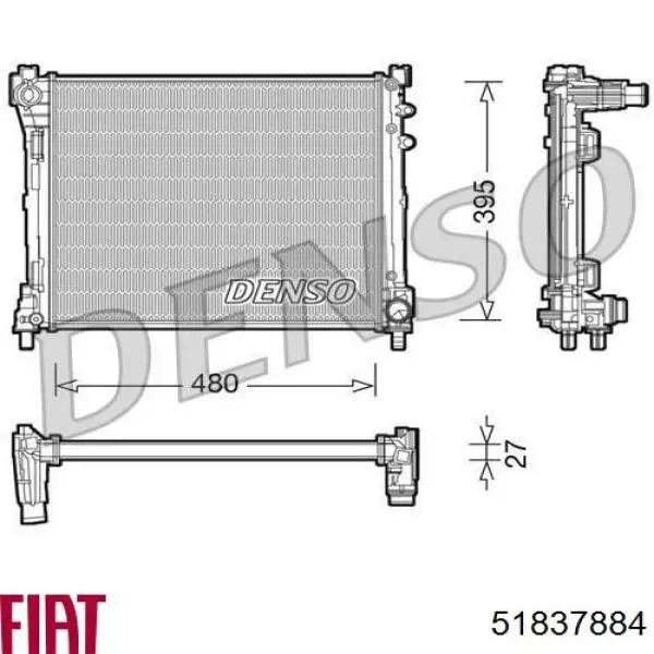  51837884 Fiat/Alfa/Lancia