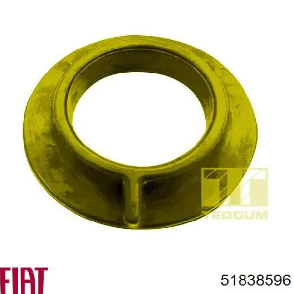 Проставка (резиновое кольцо) пружины задней нижняя на Fiat Doblo 263