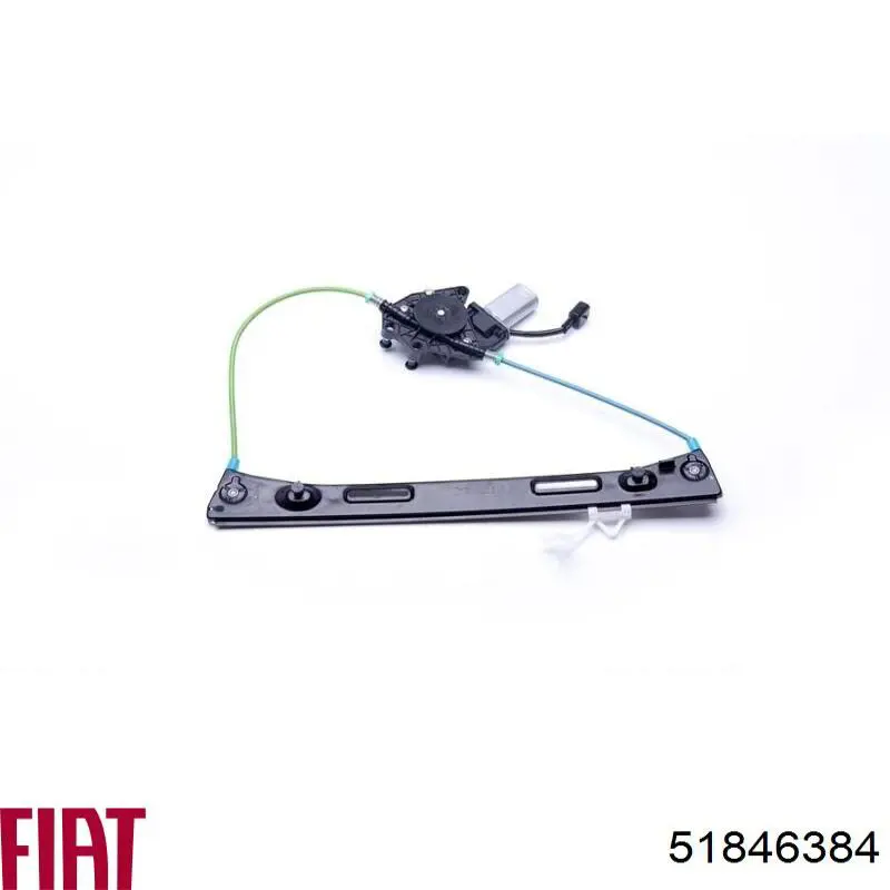 Стеклоподъемник передней правой двери Fiat/Alfa/Lancia 51846384 цена, от 37.44 USD