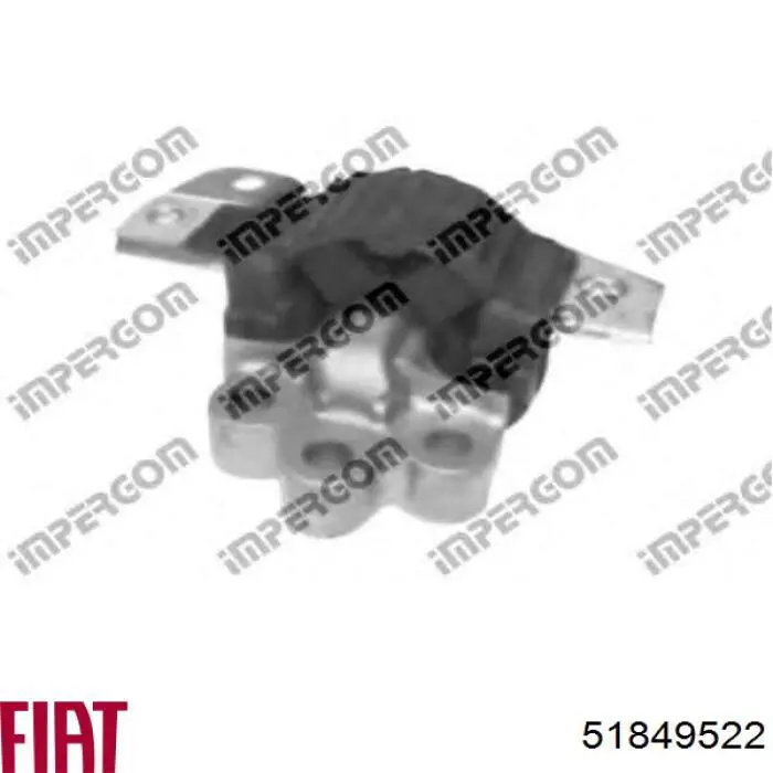 51849522 Fiat/Alfa/Lancia Подушка (опора) двигателя правая передняя