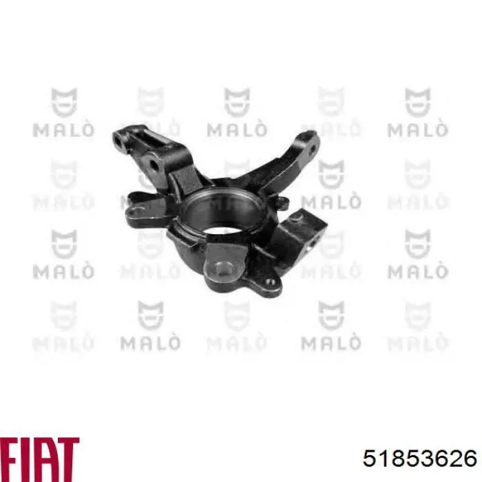 51853626 Fiat/Alfa/Lancia Цапфа - поворотный кулак передний, правый