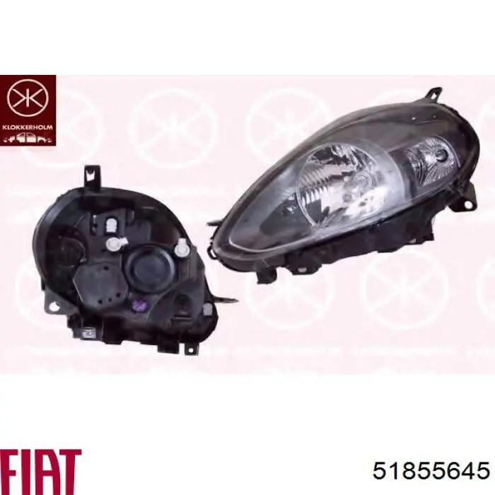 Купить 51937144 Fiat/Alfa/Lancia Фара левая передняя