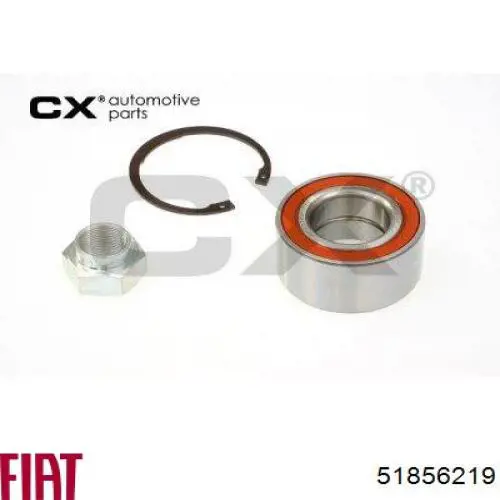Комплект подшипника ступицы колеса Fiat/Alfa/Lancia 51856219 цена, от 13.26 USD