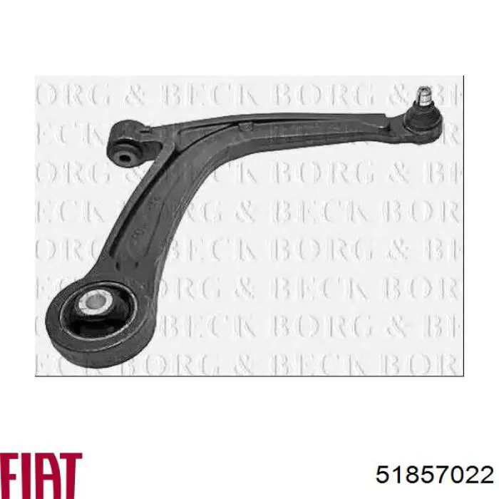 Купить 51857022 Fiat/Alfa/Lancia Нижний правый рычаг передней подвески