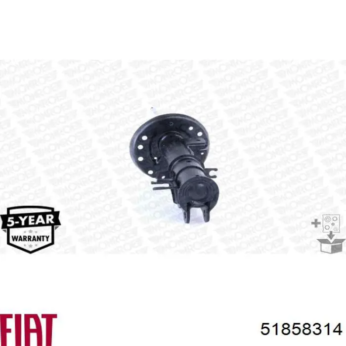 Купить 51858314 Fiat/Alfa/Lancia Амортизатор подвески передний правый
