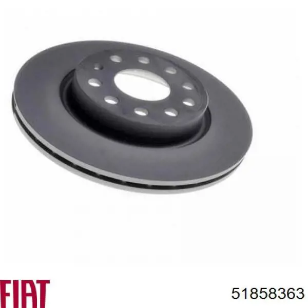 51858363 Fiat/Alfa/Lancia Диск тормозной передний