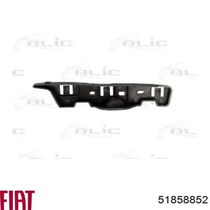 51858852 Fiat/Alfa/Lancia consola do pára-choque dianteiro esquerdo