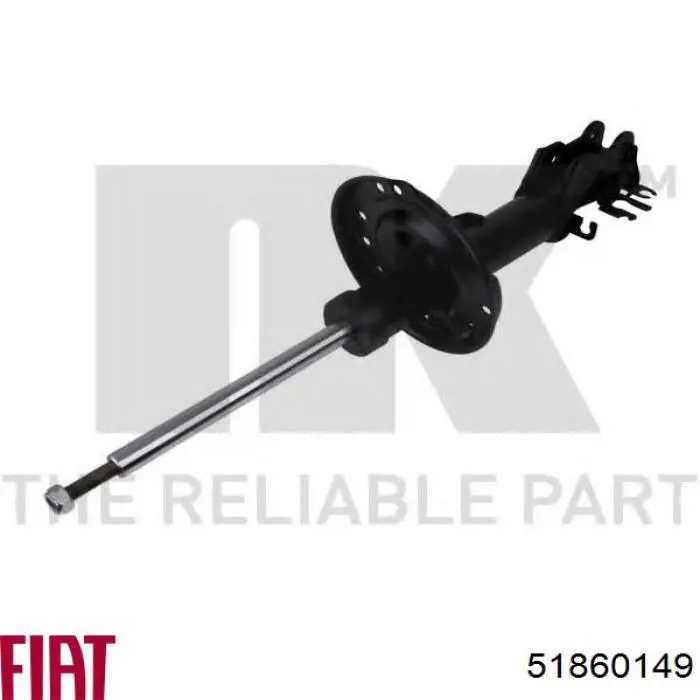 Амортизатор передней подвески левой Fiat/Alfa/Lancia 51860149 цена, от 47.81 USD