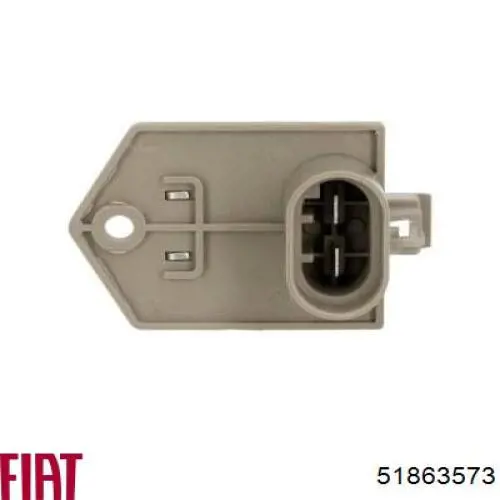 Resistor de motorzinho de ventilador de aparelho de ar condicionado para Fiat Doblo (263)