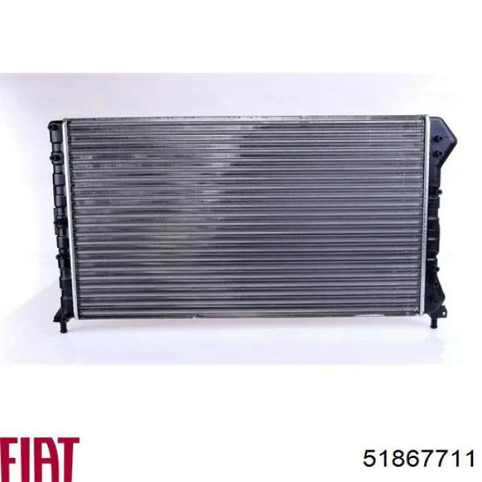 Радиатор охлаждения двигателя Fiat/Alfa/Lancia 51867711 цена, от 56.24 USD