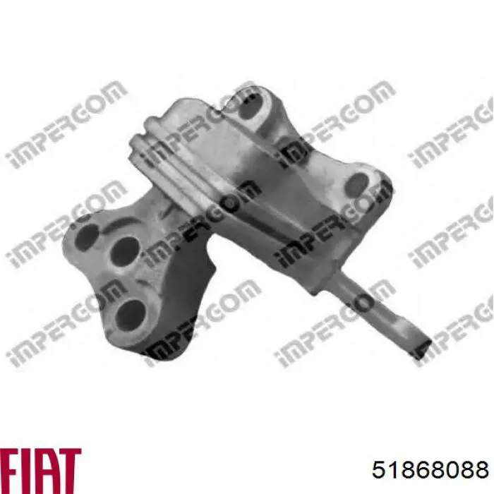 Гидроопора двигателя левая Fiat/Alfa/Lancia 51868088 цена, от 38.01 USD