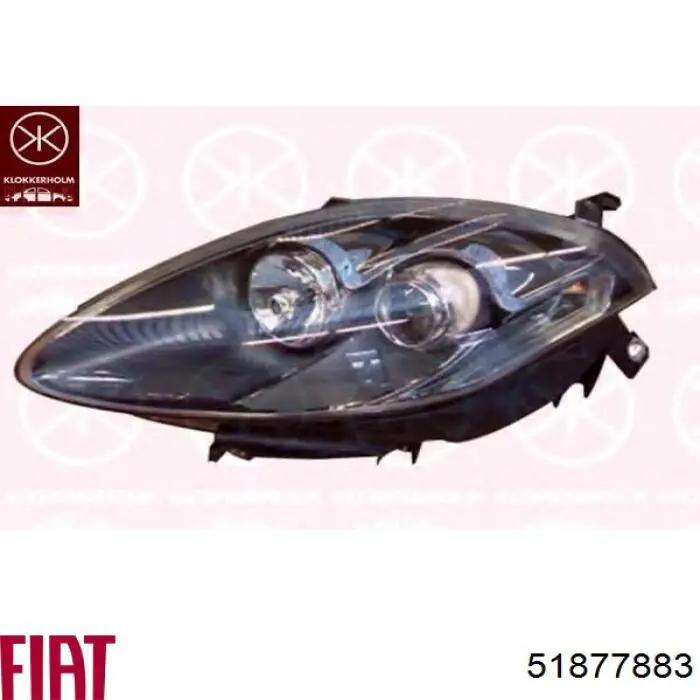 51877883 Fiat/Alfa/Lancia Фара передняя правая