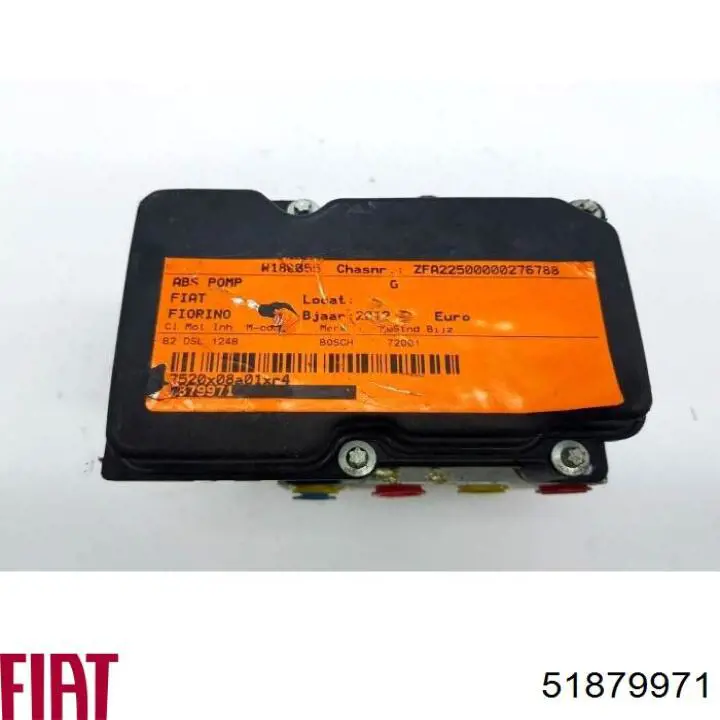 Unidade hidráulico de controlo ABS para Fiat Qubo  255