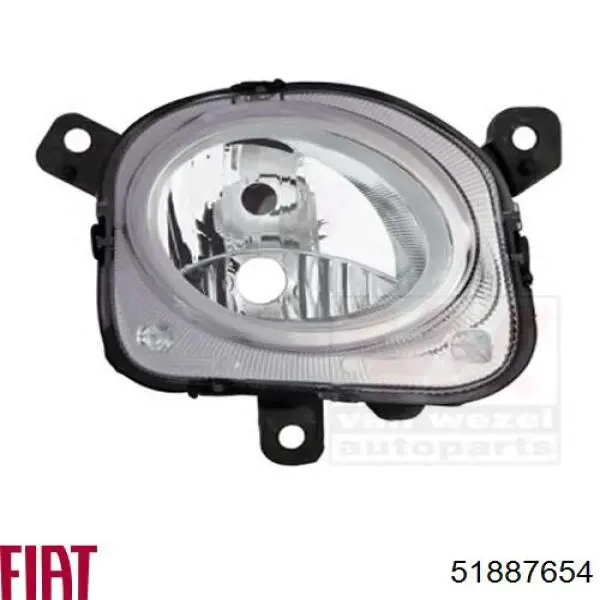 Правая блок фара Fiat/Alfa/Lancia 51887654 цена, от 59.84 USD