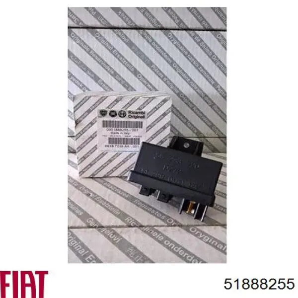 Relê das velas de incandescência 51888255 Fiat/Alfa/Lancia