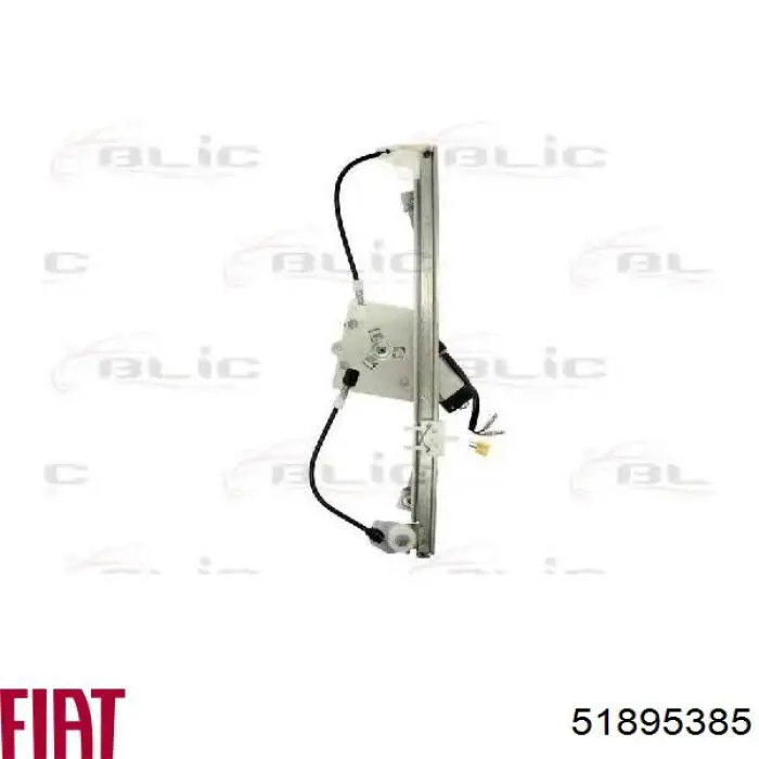 Механизм стеклоподъемника водительской двери Fiat/Alfa/Lancia 51895385 цена, от 43.94 USD