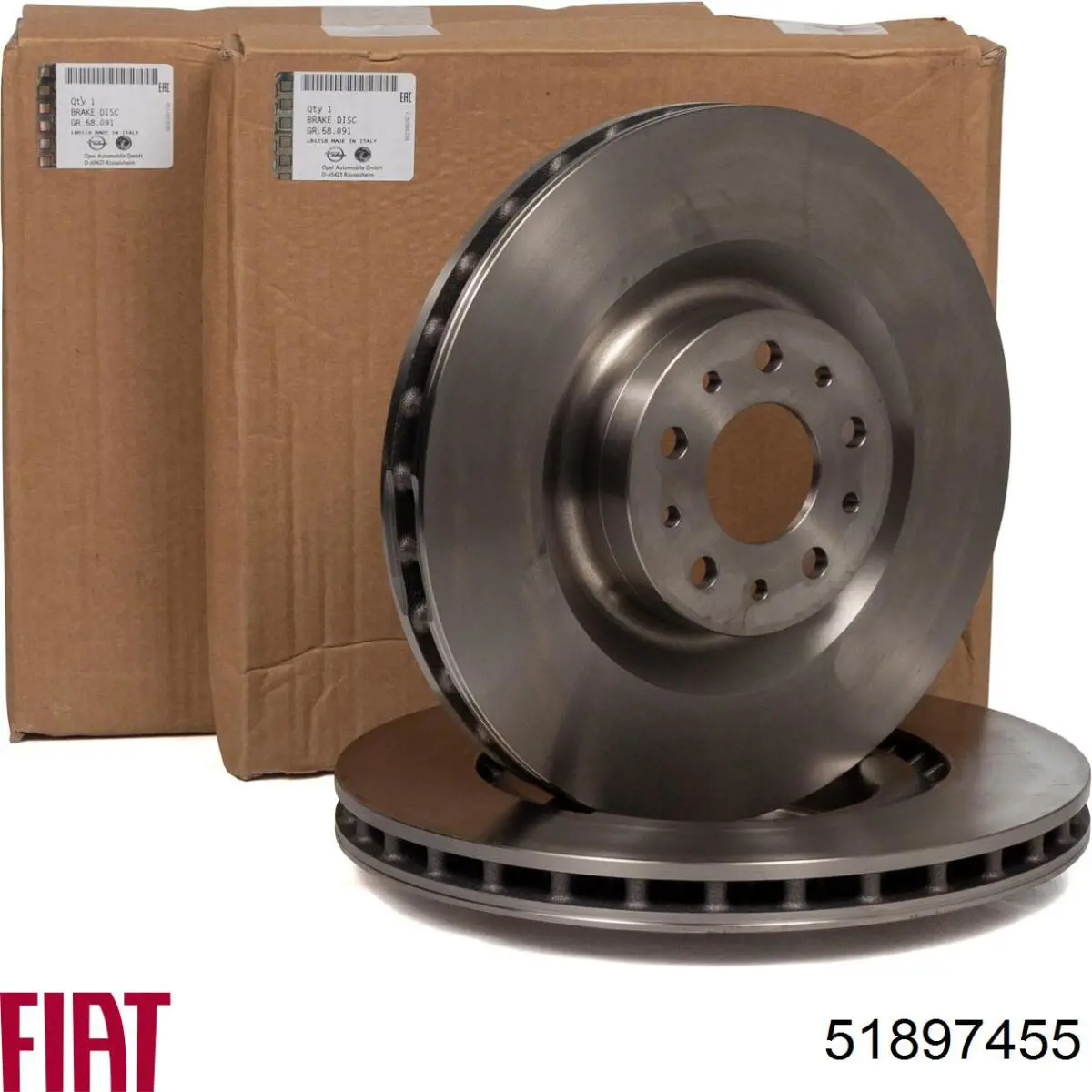 Тормоз дисковый передний Fiat/Alfa/Lancia 51897455 цена, от 43.79 USD