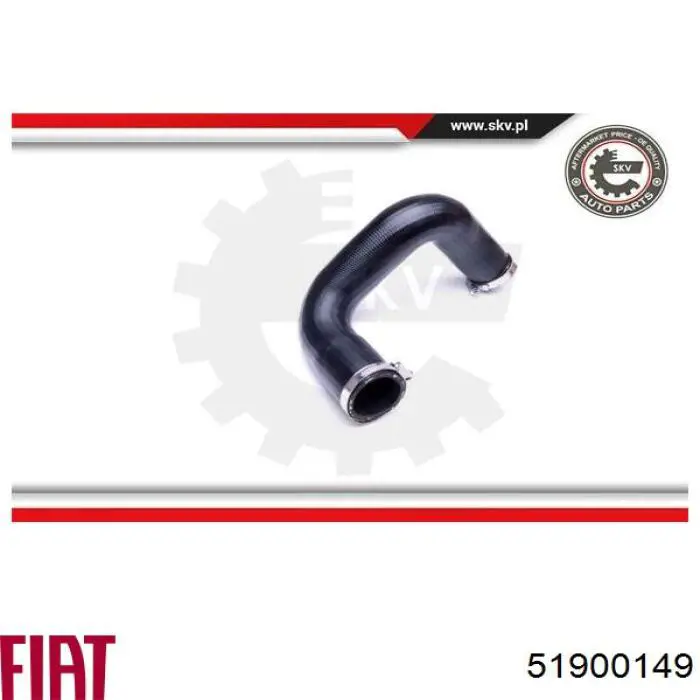 Купить 51900149 Fiat/Alfa/Lancia Патрубок интеркулера