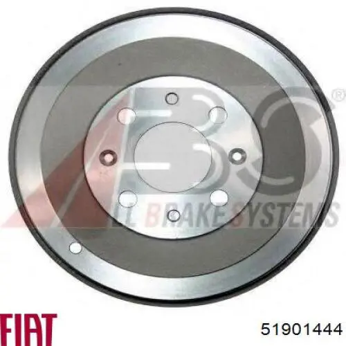 Тормозной барабан 51901444 Fiat/Alfa/Lancia