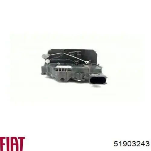 Замок задней двери, правой Fiat/Alfa/Lancia 51903243 цена, от 146.70 USD