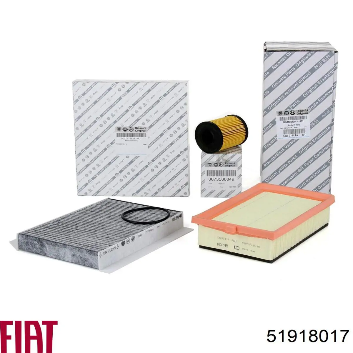 Фильтр воздушный отопителя Fiat/Alfa/Lancia 51918017 цена, от 4.36 USD