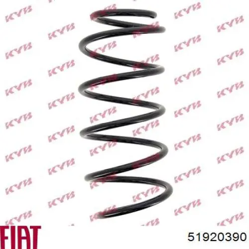 Передняя пружина 51920390 Fiat/Alfa/Lancia