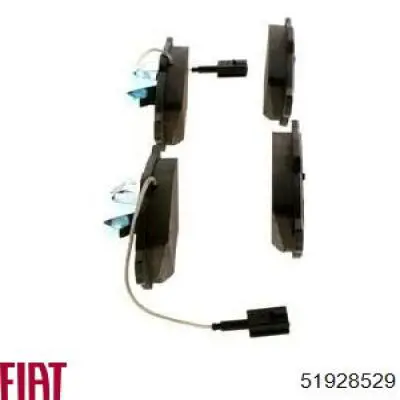 Купить 51928529 Fiat/Alfa/Lancia Колодки тормозные