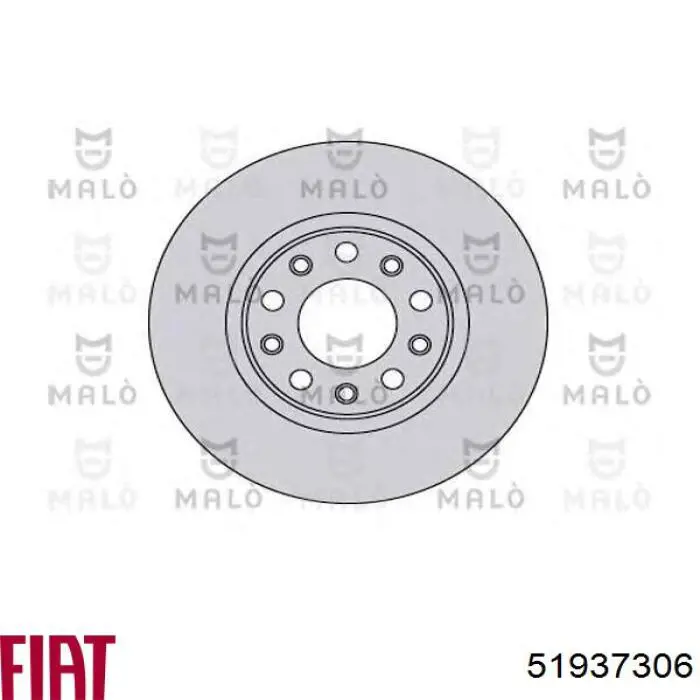 Купить 51937306 Fiat/Alfa/Lancia Ротор тормозной