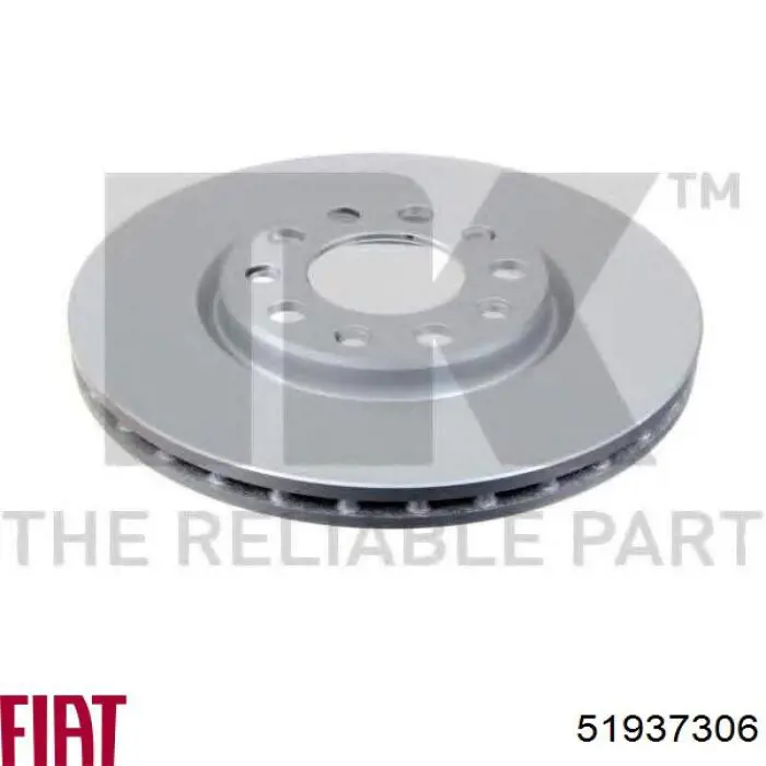Тормоз дисковый передний Fiat/Alfa/Lancia 51937306 цена, от 56.97 USD