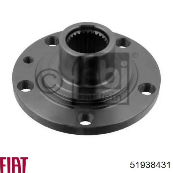 Cubo de rueda delantero 51938431 Fiat/Alfa/Lancia