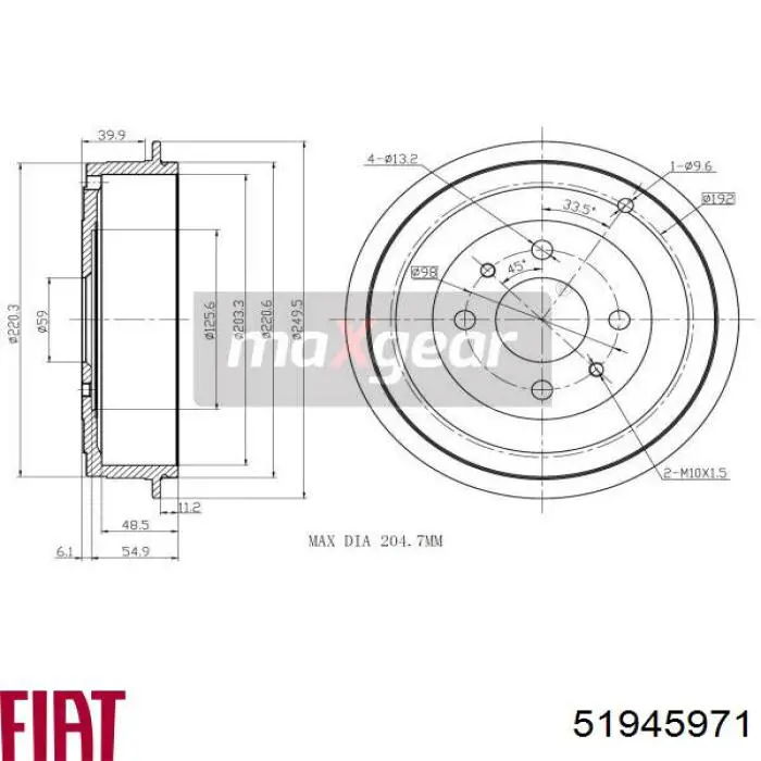 51945971 Fiat/Alfa/Lancia 