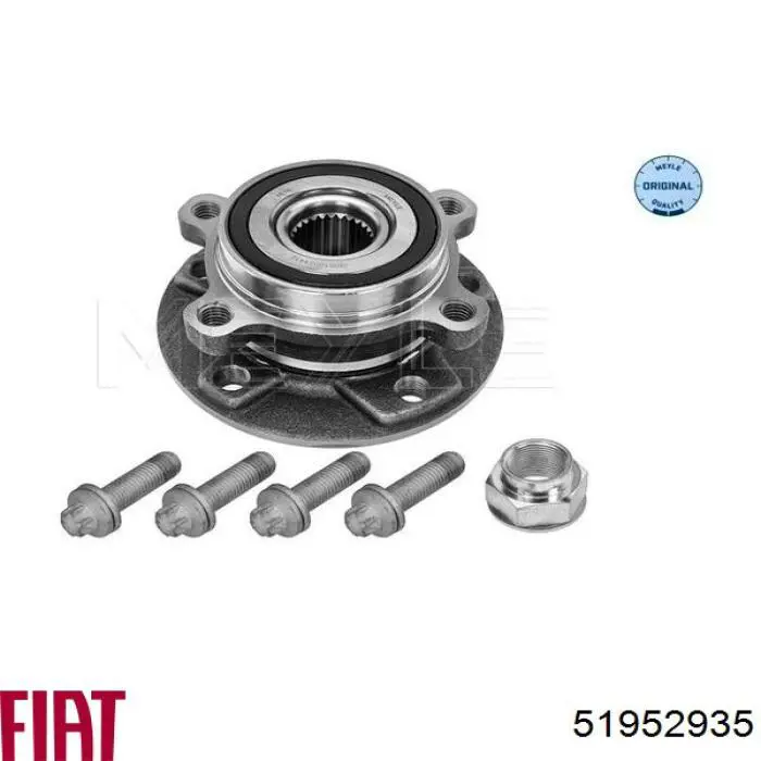 51952935 Fiat/Alfa/Lancia Ступица колеса передняя