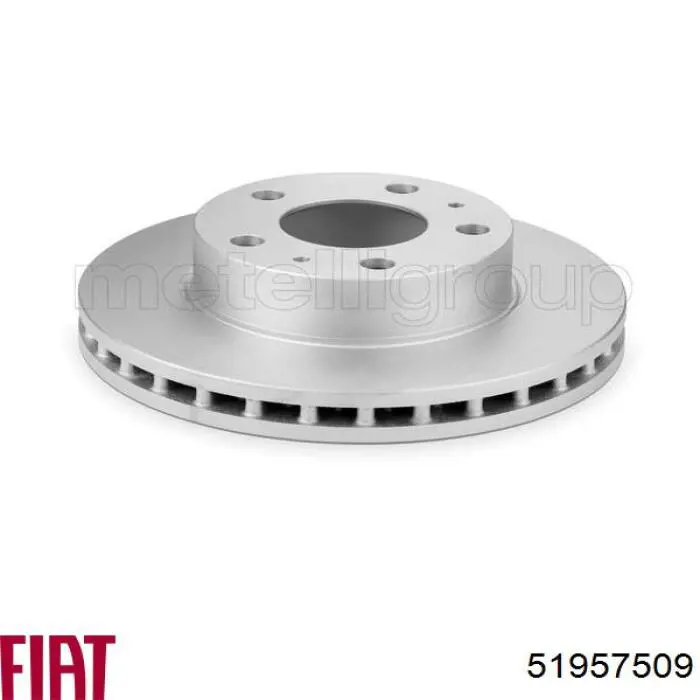 Передние тормозные диски 51957509 Fiat/Alfa/Lancia