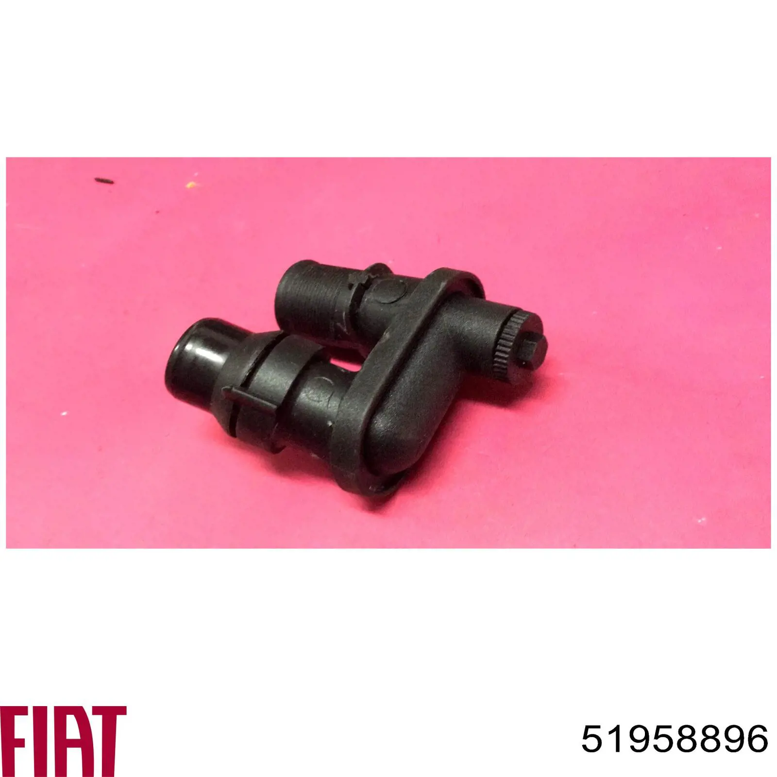 Патрубок системи охолодження 51958896 Fiat/Alfa/Lancia