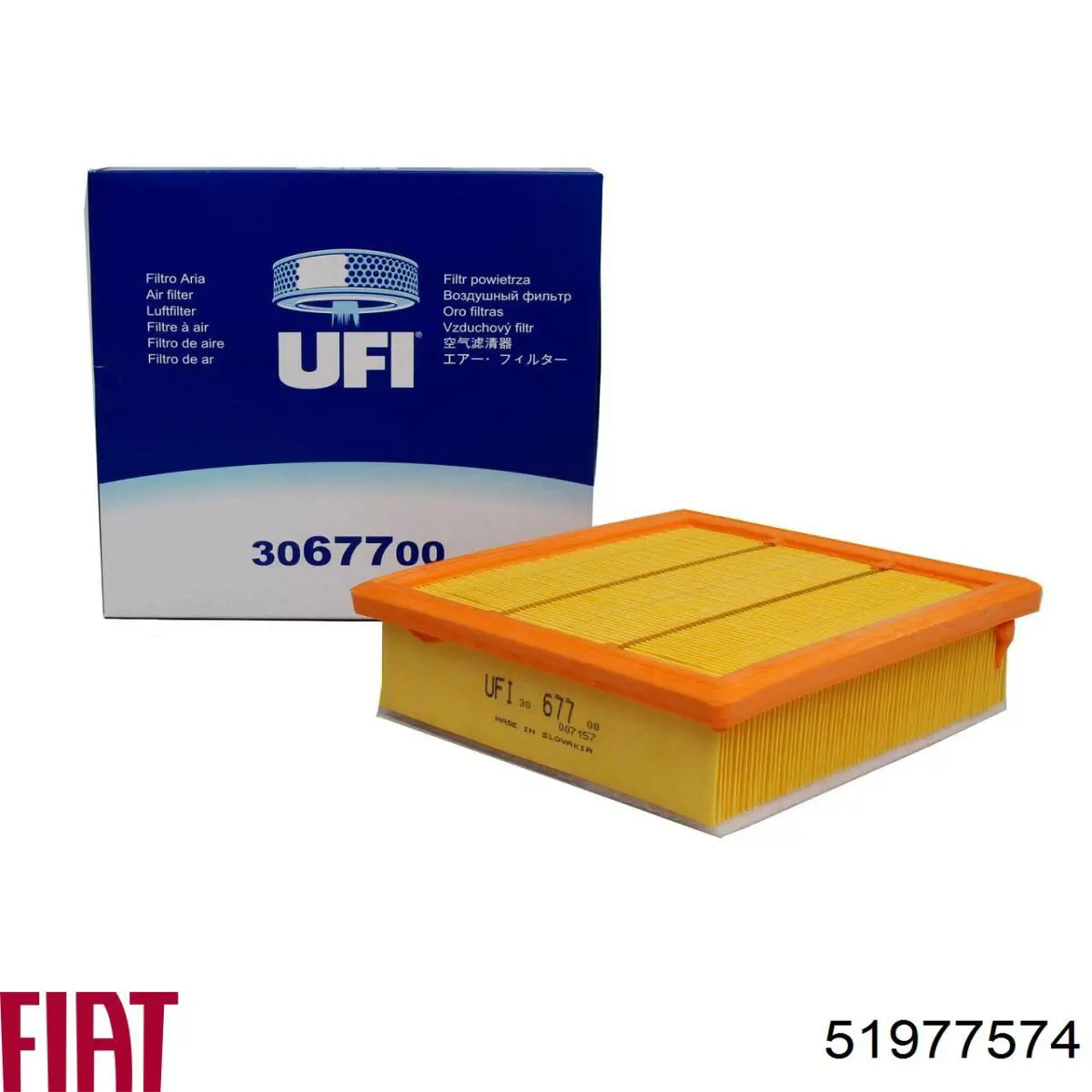Элемент воздушного фильтра Fiat/Alfa/Lancia 51977574 цена, от 15.69 USD