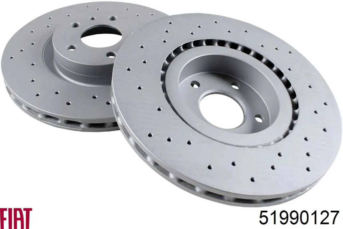 Передние тормозные диски 51990127 Fiat/Alfa/Lancia