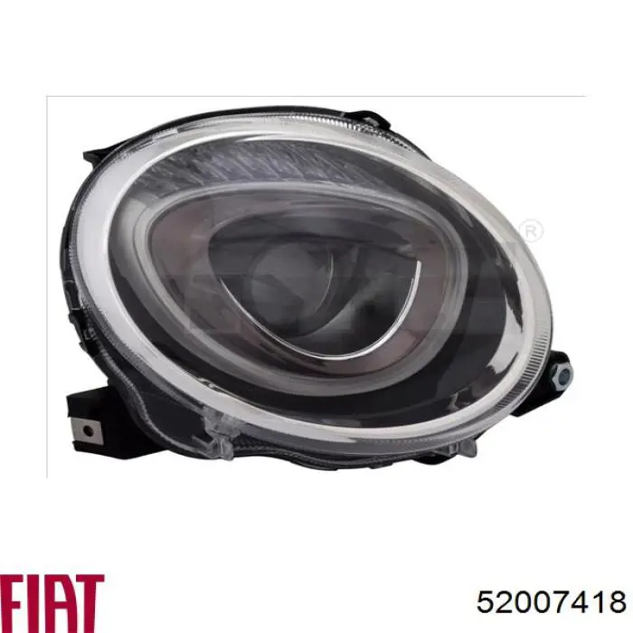 Правая блок фара Fiat/Alfa/Lancia 52007418 цена, от 263.82 USD