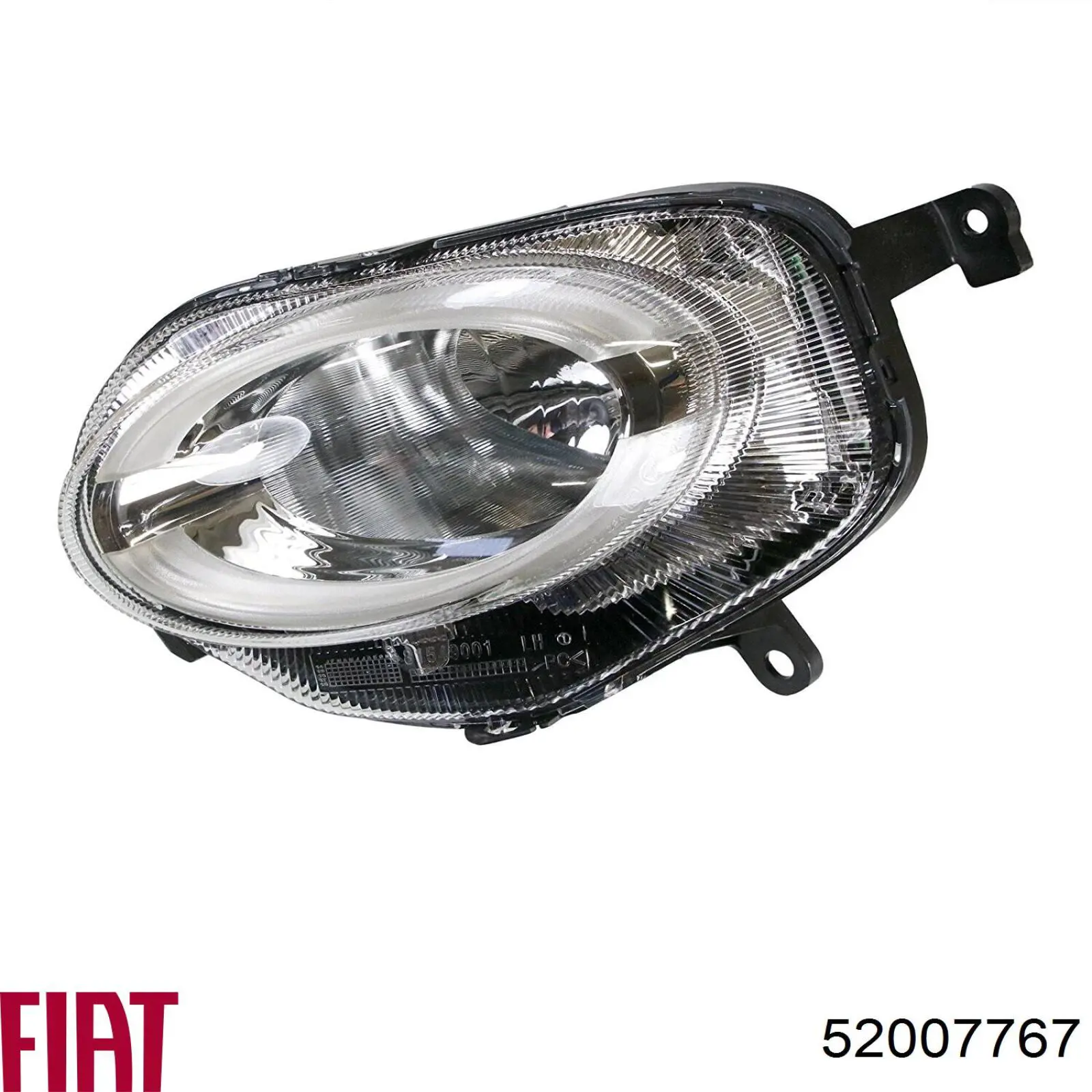 Левая фара 52007767 Fiat/Alfa/Lancia
