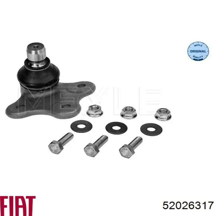 Правый рычаг передней нижней подвески Fiat/Alfa/Lancia 52026317 цена, от 54.83 USD