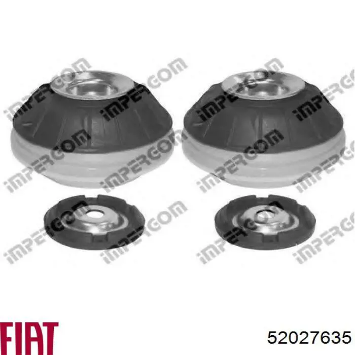 Опора стойки амортизатора переднего Fiat/Alfa/Lancia 52027635 цена, от 34.35 USD
