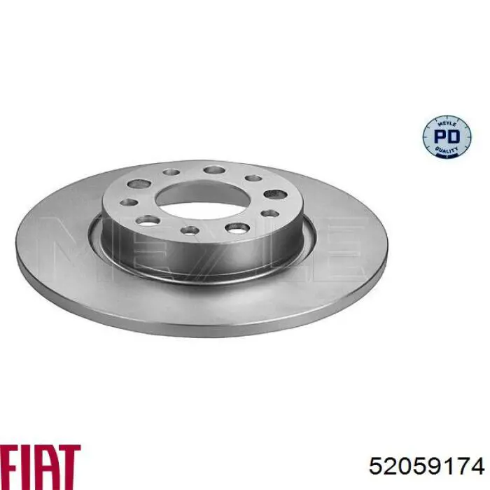 52059174 Fiat/Alfa/Lancia диск тормозной задний